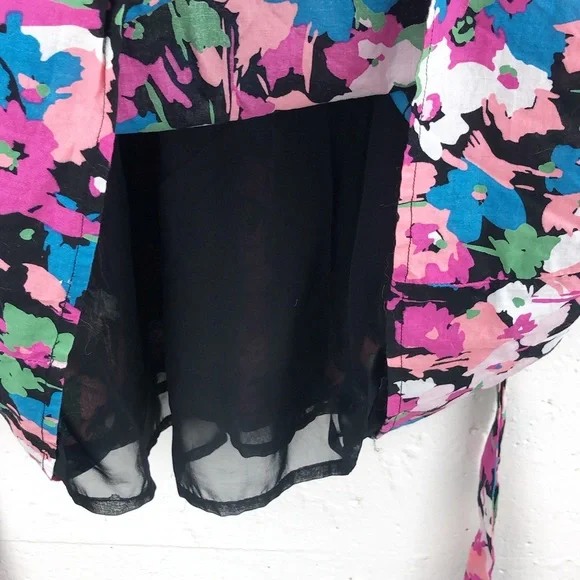 GAP Floral Tie Waist Dress - Picture 8 of 12